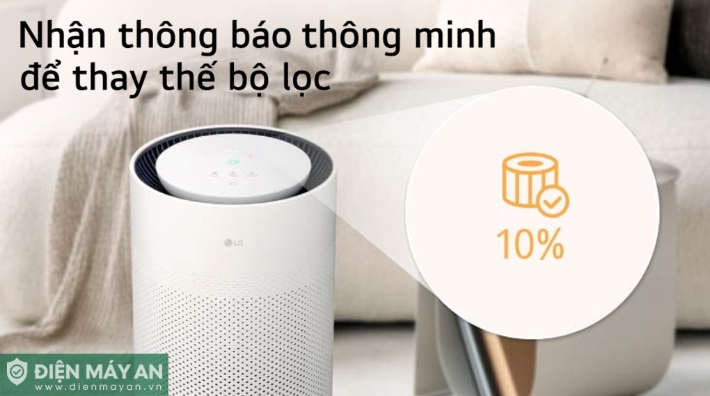 Máy lọc không khí LG PuriCare Aero Hit AS35GGW10.ABAE 35W